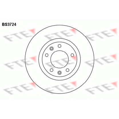 Zdjęcie Tarcza hamulcowa FTE BS3724