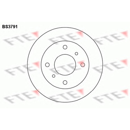 Photo Disque de frein FTE BS3791