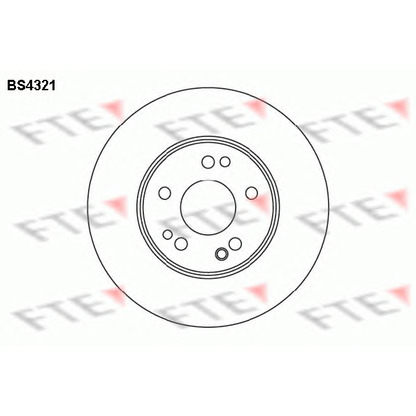 Photo Disque de frein FTE BS4321