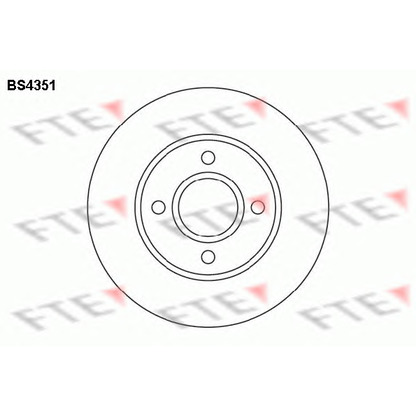 Photo Disque de frein FTE BS4351