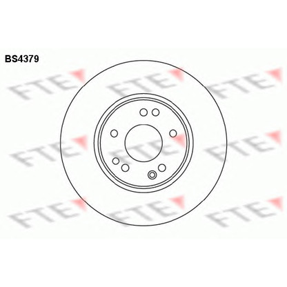 Фото Тормозной диск FTE BS4379