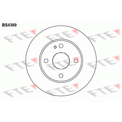 Photo Disque de frein FTE BS4389