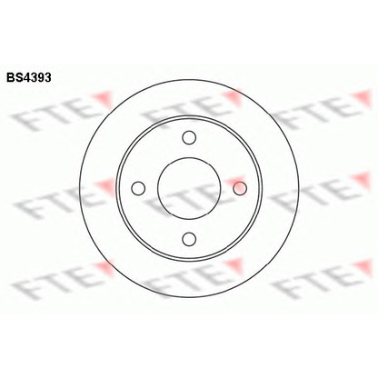 Фото Тормозной диск FTE BS4393