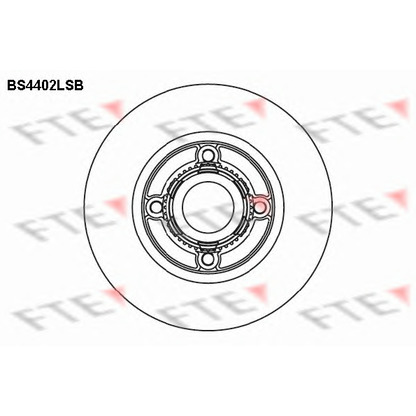 Photo Disque de frein FTE BS4402LSB