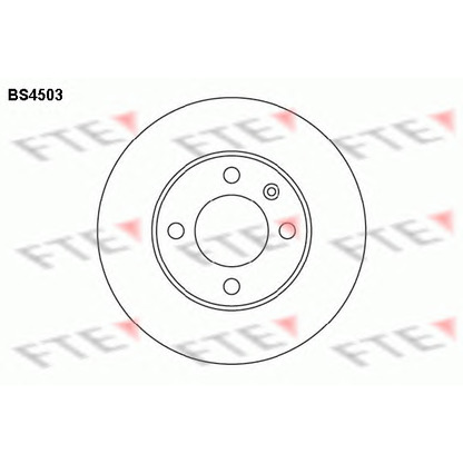 Photo Disque de frein FTE BS4503