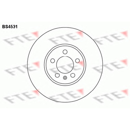 Photo Brake Disc FTE BS4531