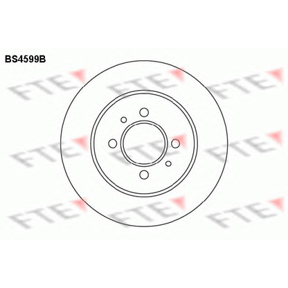 Photo Disque de frein FTE BS4599B