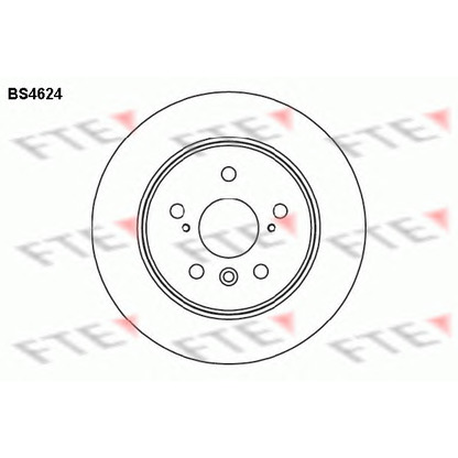 Photo Brake Disc FTE BS4624