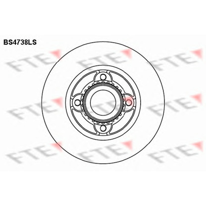 Photo Brake Disc FTE BS4738LS