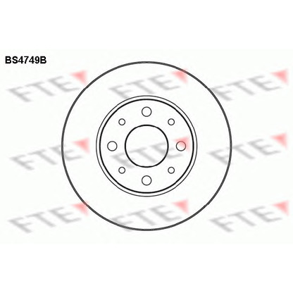 Photo Disque de frein FTE BS4749B