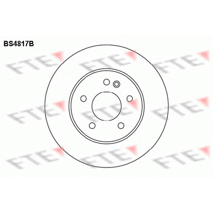 Фото Тормозной диск FTE BS4817B