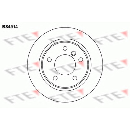 Photo Disque de frein FTE BS4914