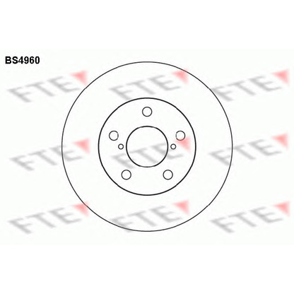 Photo Brake Disc FTE BS4960