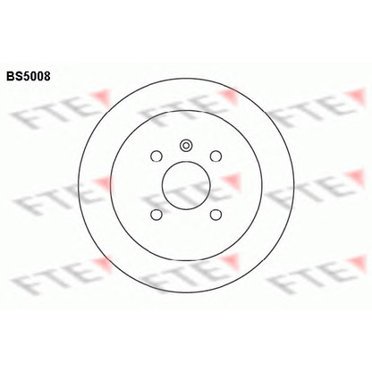 Photo Brake Disc FTE BS5008