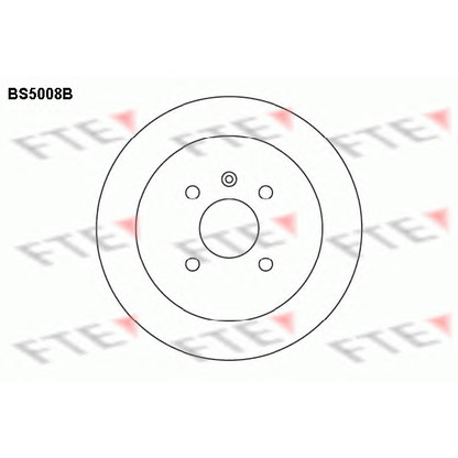 Zdjęcie Tarcza hamulcowa FTE BS5008B