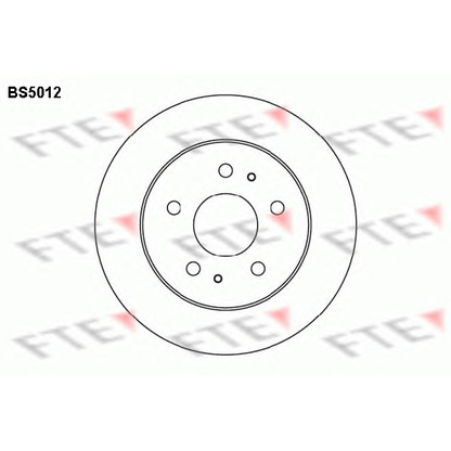 Photo Brake Disc FTE BS5012