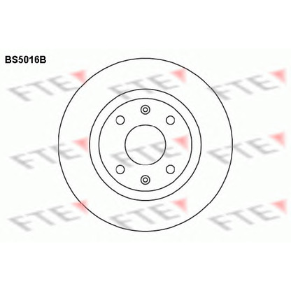 Photo Disque de frein FTE BS5016B