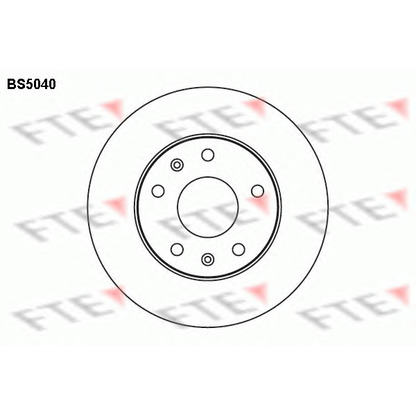 Photo Brake Disc FTE BS5040