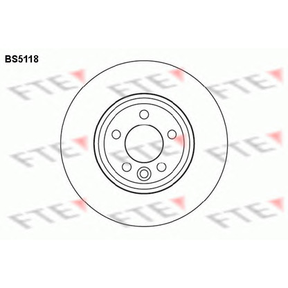 Photo Disque de frein FTE BS5118