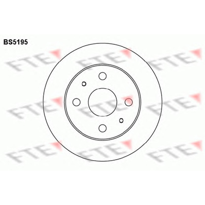 Photo Disque de frein FTE BS5195