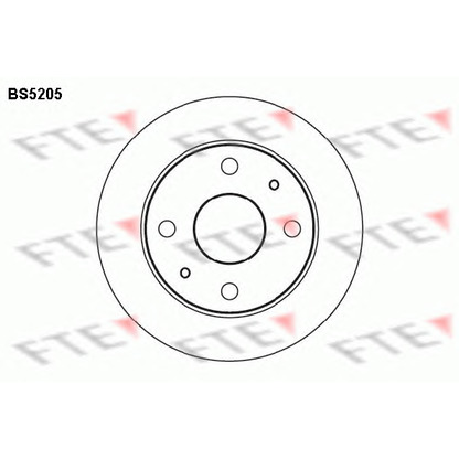 Photo Disque de frein FTE BS5205