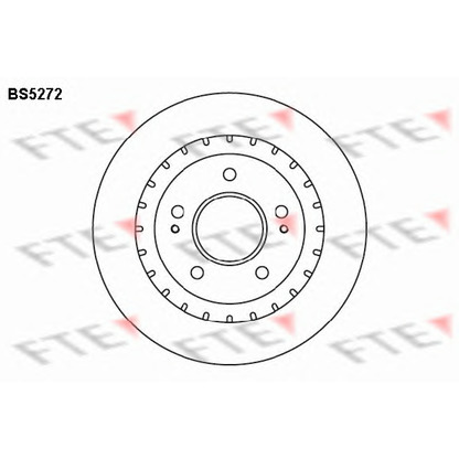 Photo Disque de frein FTE BS5272