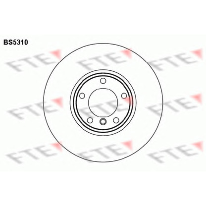 Photo Brake Disc FTE BS5310