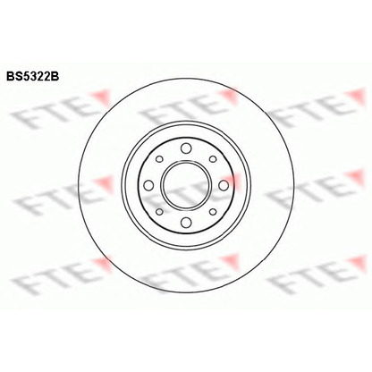 Photo Disque de frein FTE BS5322B