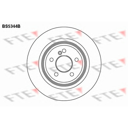 Photo Brake Disc FTE BS5344B