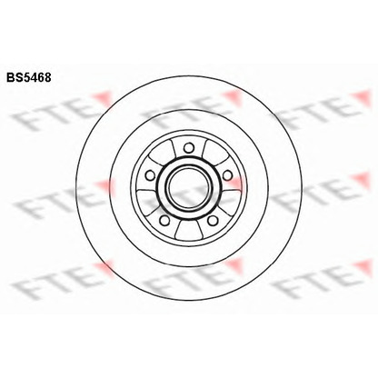 Photo Brake Disc FTE BS5468