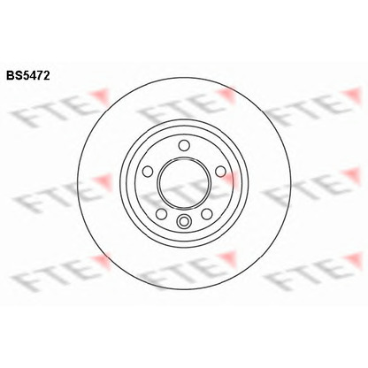 Фото Тормозной диск FTE BS5472