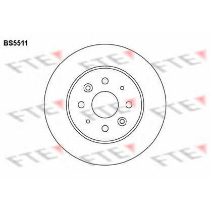 Photo Disque de frein FTE BS5511