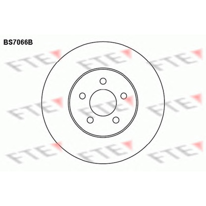 Photo Disque de frein FTE BS7066B