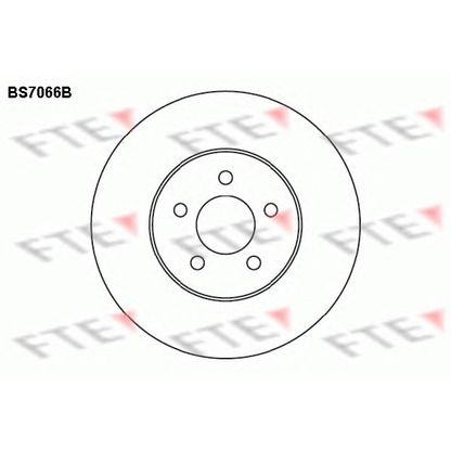 Zdjęcie Tarcza hamulcowa FTE BS7066B