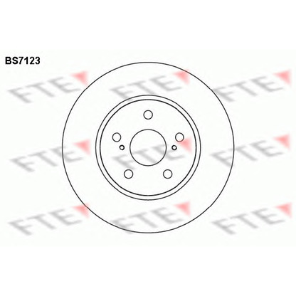 Фото Тормозной диск FTE BS7123