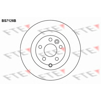 Photo Brake Disc FTE BS7126B