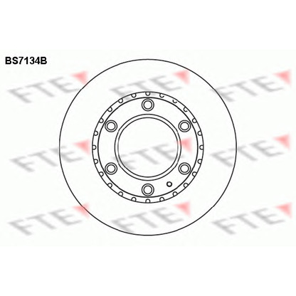 Photo Brake Disc FTE BS7134B