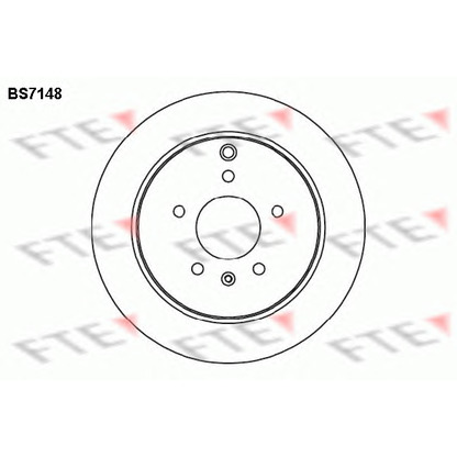 Zdjęcie Tarcza hamulcowa FTE BS7148