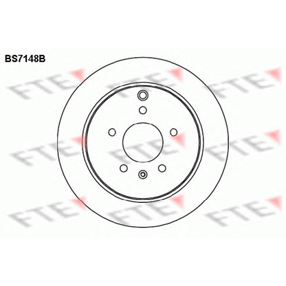 Photo Disque de frein FTE BS7148B