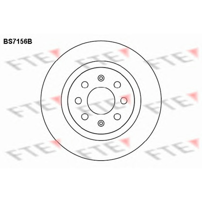 Photo Disque de frein FTE BS7156B