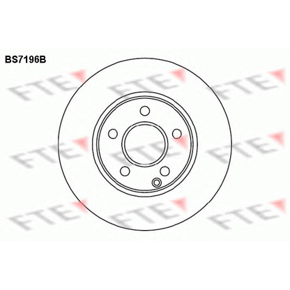 Photo Disque de frein FTE BS7196B