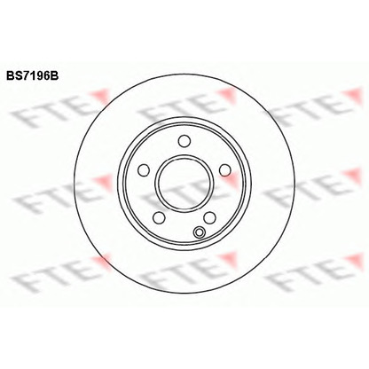 Photo Brake Disc FTE BS7196B