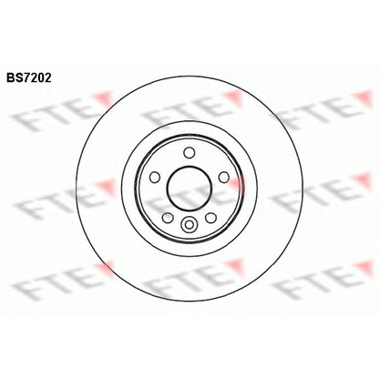 Foto Disco  freno FTE BS7202