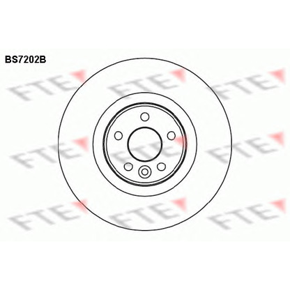 Photo Disque de frein FTE BS7202B