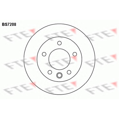 Photo Disque de frein FTE BS7208