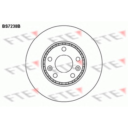 Photo Disque de frein FTE BS7238B