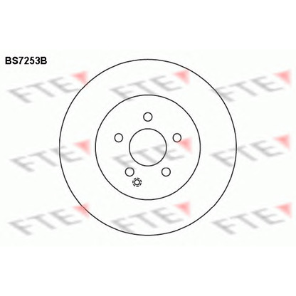 Photo Disque de frein FTE BS7253B