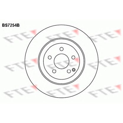 Photo Disque de frein FTE BS7254B