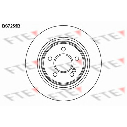 Photo Disque de frein FTE BS7255B