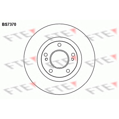 Photo Brake Disc FTE BS7370